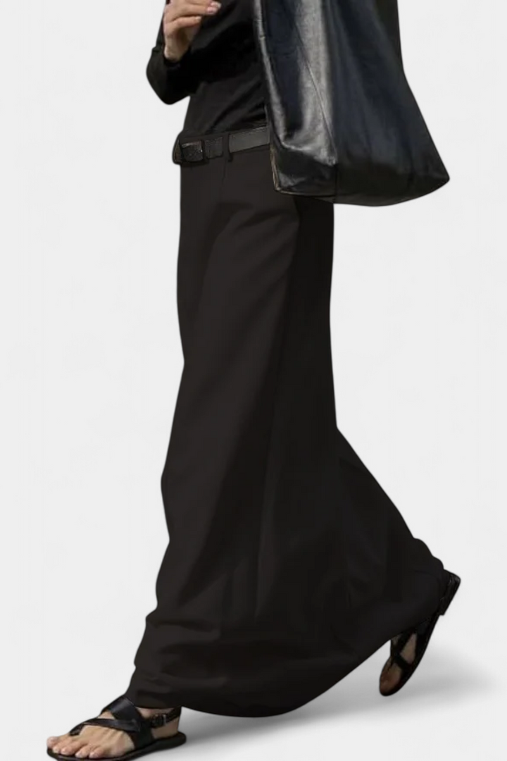 H-Line Minimalist Skirt for Women - Classic Solid Color