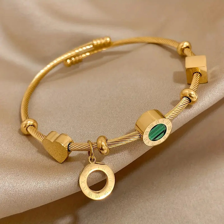 Gold Chain Bracelet | Delicate Layering Bracelet for Women
