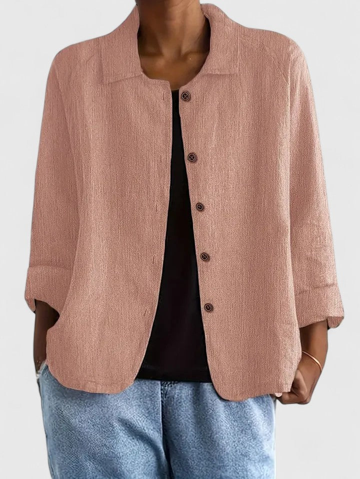 Classic Cotton Lightweight Top for Women - Layering Essential