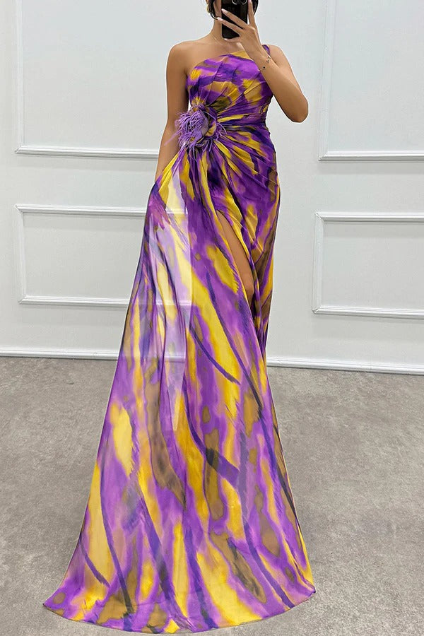 Draped Dress for Women - Vibrant Elegant Everyday Style