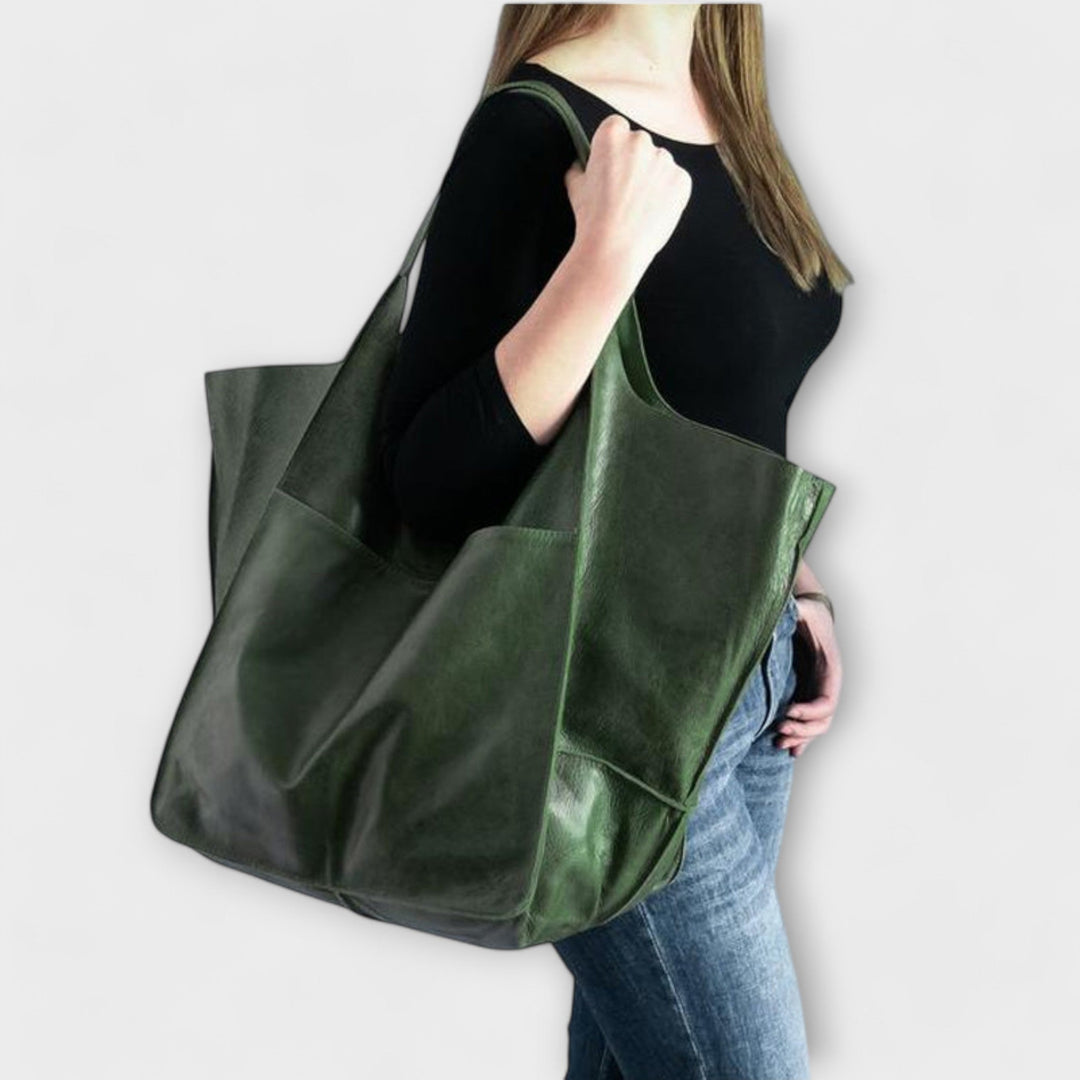 Oversized Shoulder Bag for Women - Elegant Weekend Travel Tote