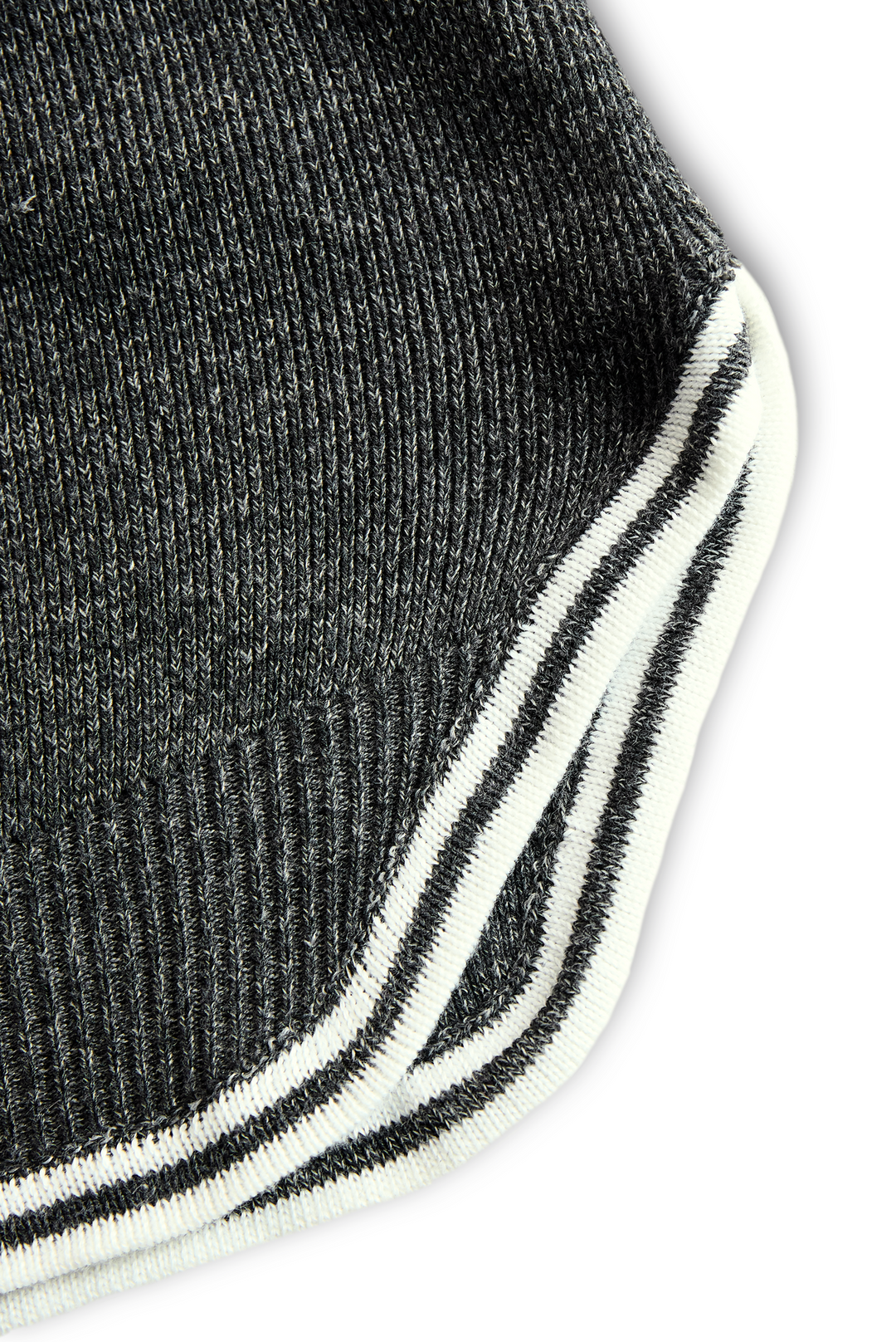 Knit Polo Dress with Zipper Detail and Contrast Trim