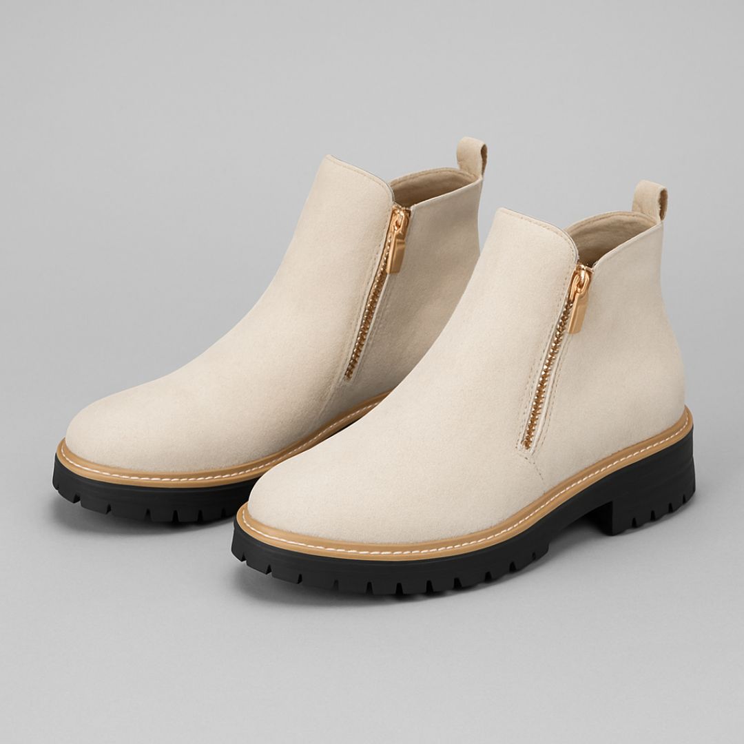 Orthopedic Comfort Boots with Side Zip for Women
