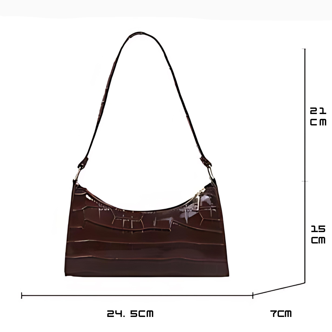 Leather Tote Bag for Work - Spacious Classic Handbag