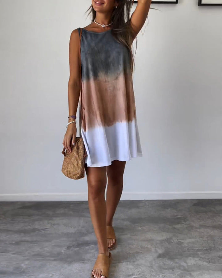 Casual Gradient Dress for Women - Effortless Everyday Style
