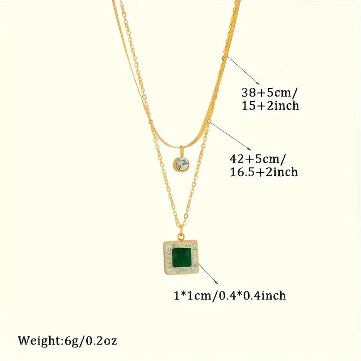 Gold Statement Necklace - Tirena Valeure Chain Necklace