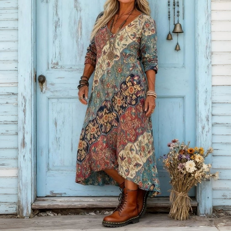 Flowy Maxi Dress for Women | Relaxed Fit Summer Dress