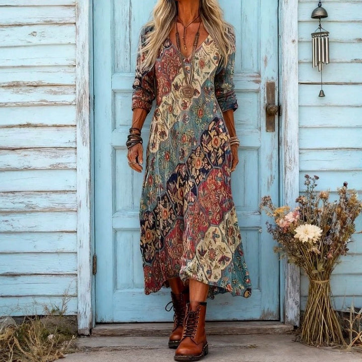 Flowy Maxi Dress for Women | Relaxed Fit Summer Dress