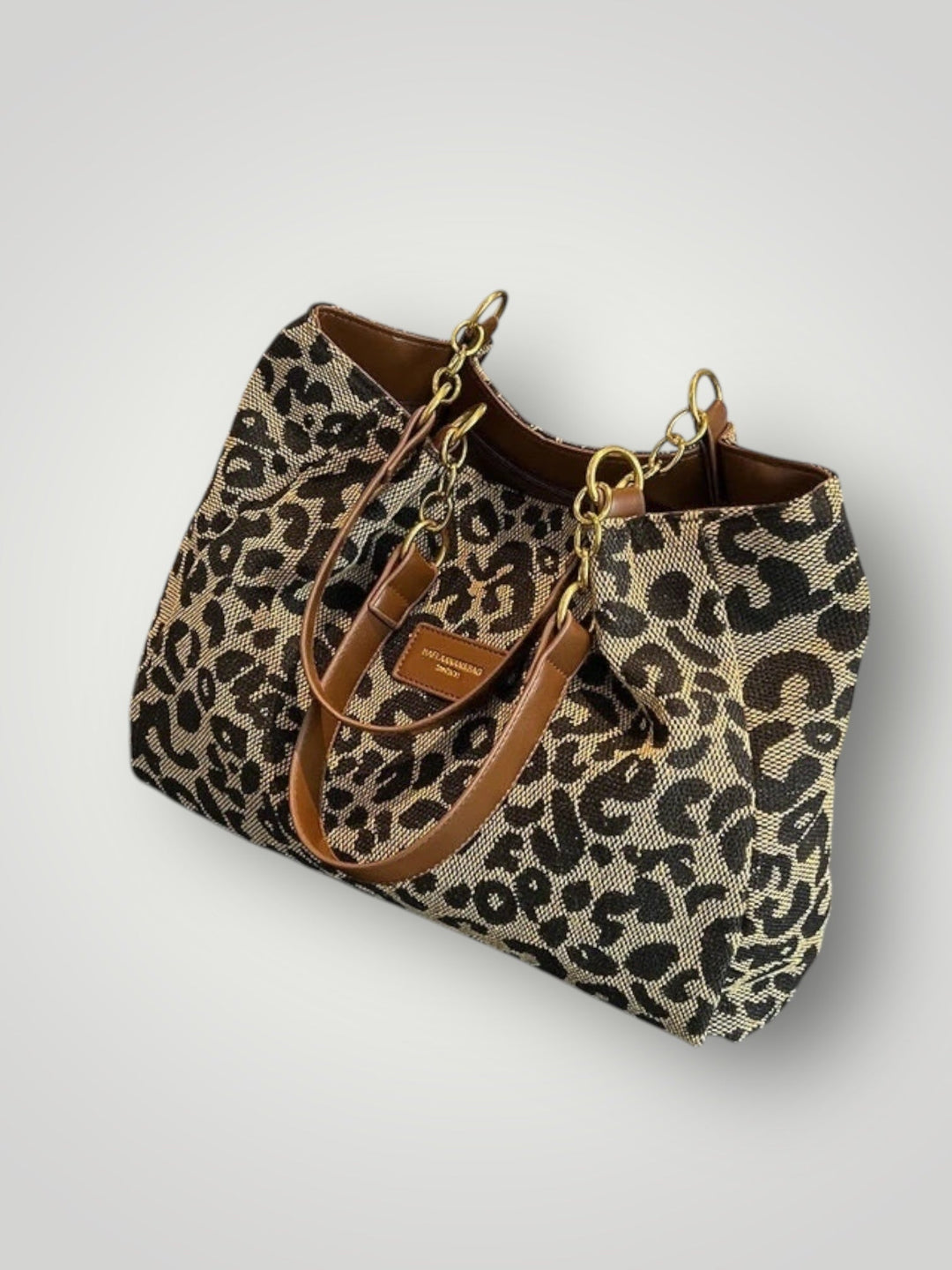 Leopard Print Tote Bag - Spacious Everyday Carryall