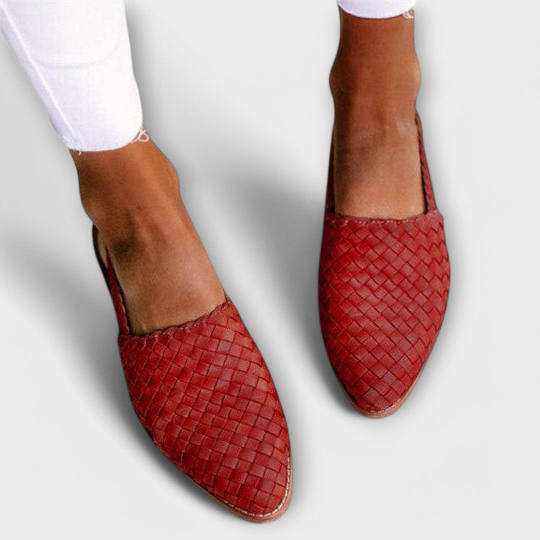 Women's Loafers Handmade Leather Flats for Everyday Comfort