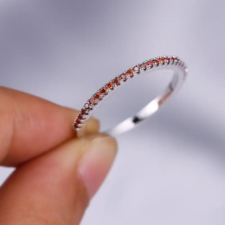 White Gold Statement Ring | Soraya Rubelis Elegant Design