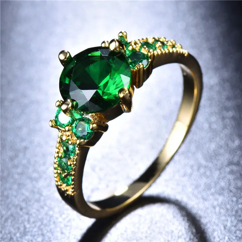 Gold Statement Ring - Elegant Sculptural Design for Women