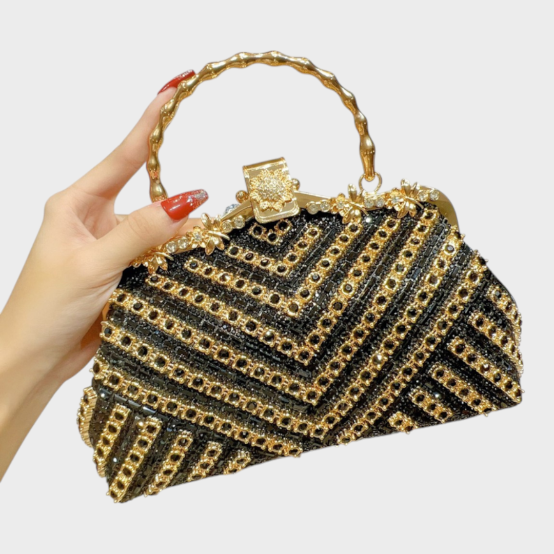 Evening Handbag in Organic Leather for Women