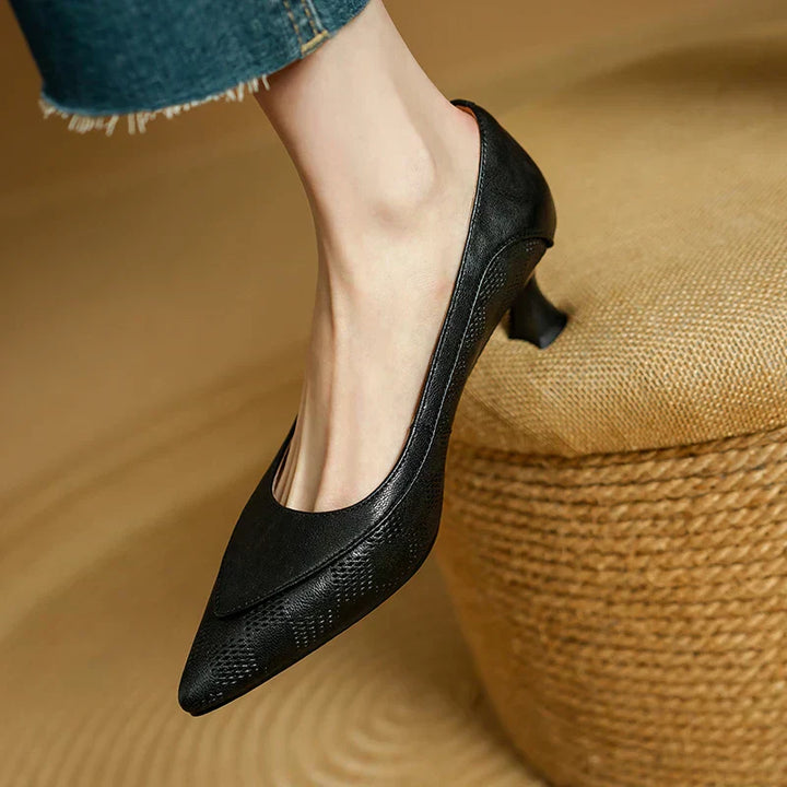Mary Jane Flats with Ankle Strap - Comfortable All Day Shoes