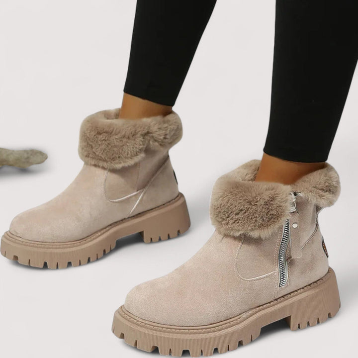 Women's Winter Boots - Warm Lined Non-Slip Comfort Boots