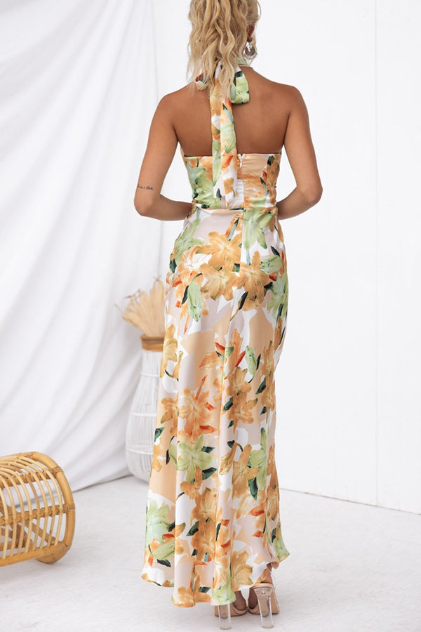 Floral Maxi Dress for Women | Elegant Long Dress