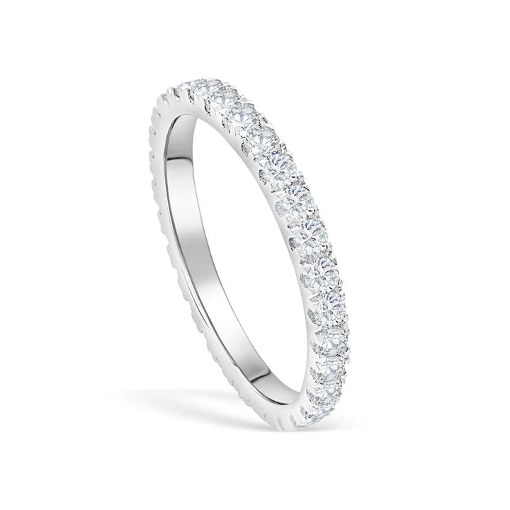 White Gold Statement Ring - Lunetta Cavarossi Designer Jewelry