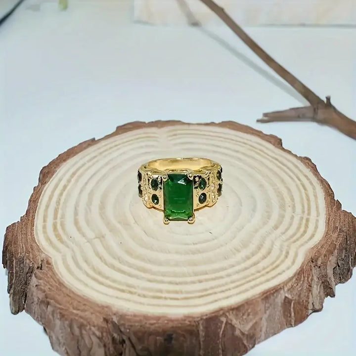 Gold Statement Ring | Modern Minimalist Jewelry for Women