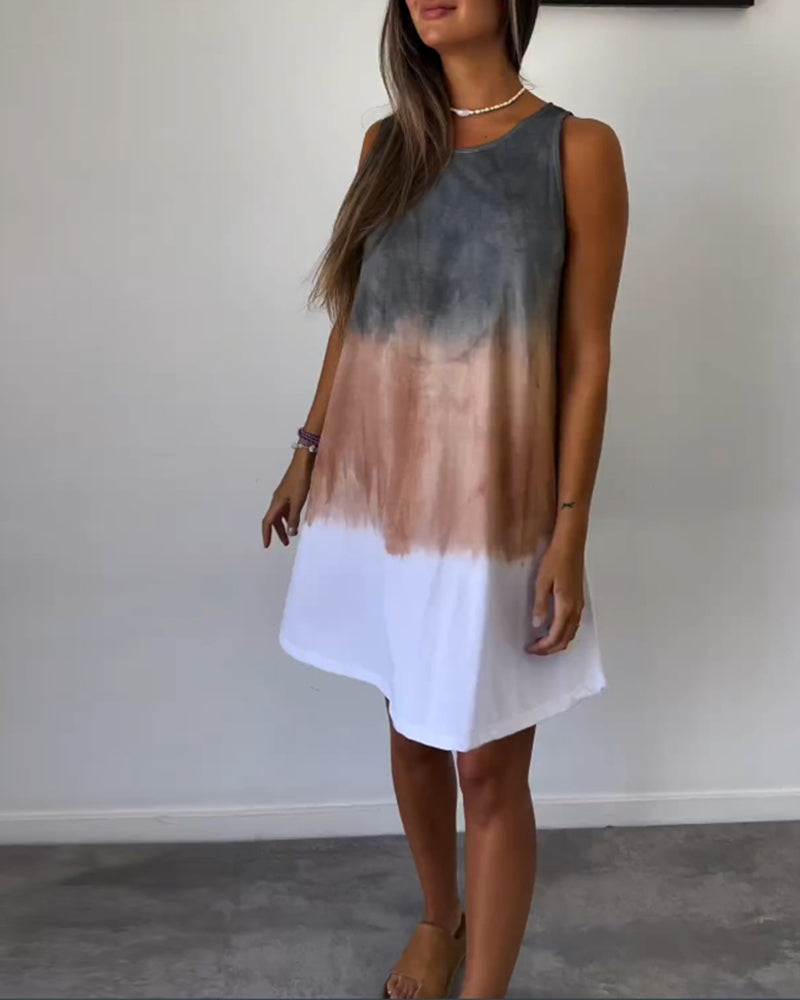Casual Gradient Dress for Women - Effortless Everyday Style