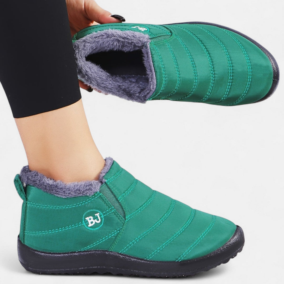 Winter Slip-On Boots for Women | Warm Comfortable Snow Boots