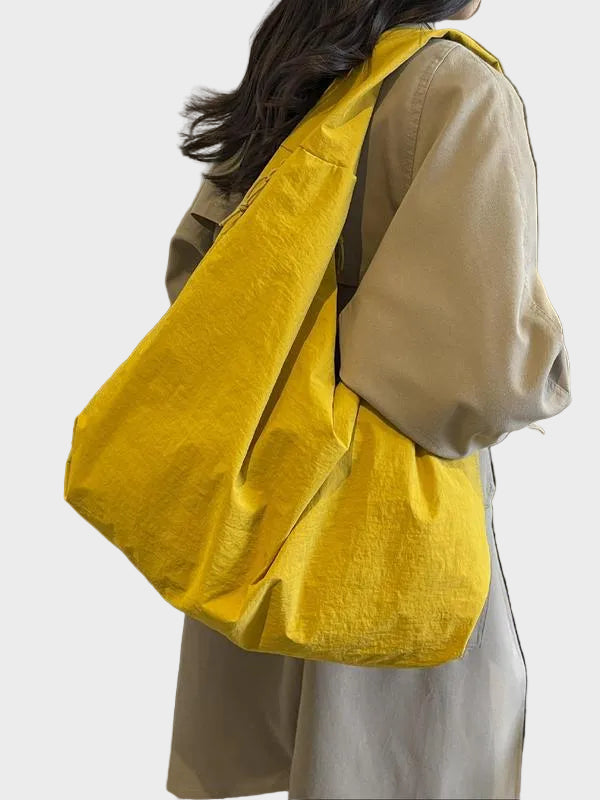 Soft Draped Tote Bag for Women - Spacious Everyday Laptop Bag