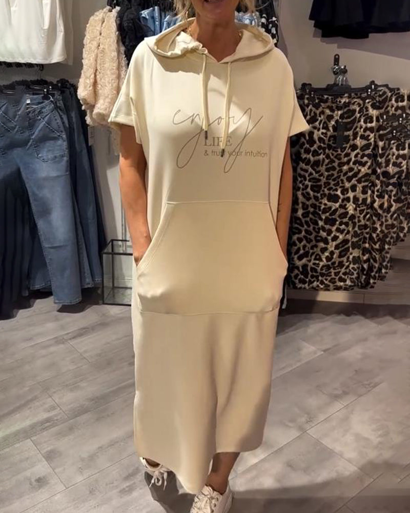 Casual Hoodie Dress for Women | Comfortable Relaxed Fit