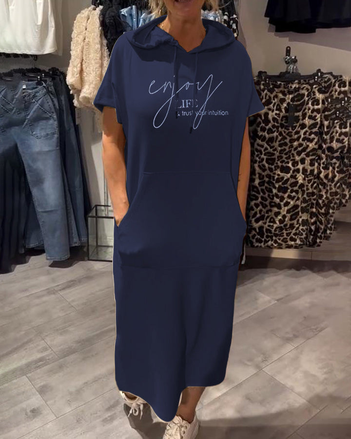 Casual Hoodie Dress for Women | Comfortable Relaxed Fit