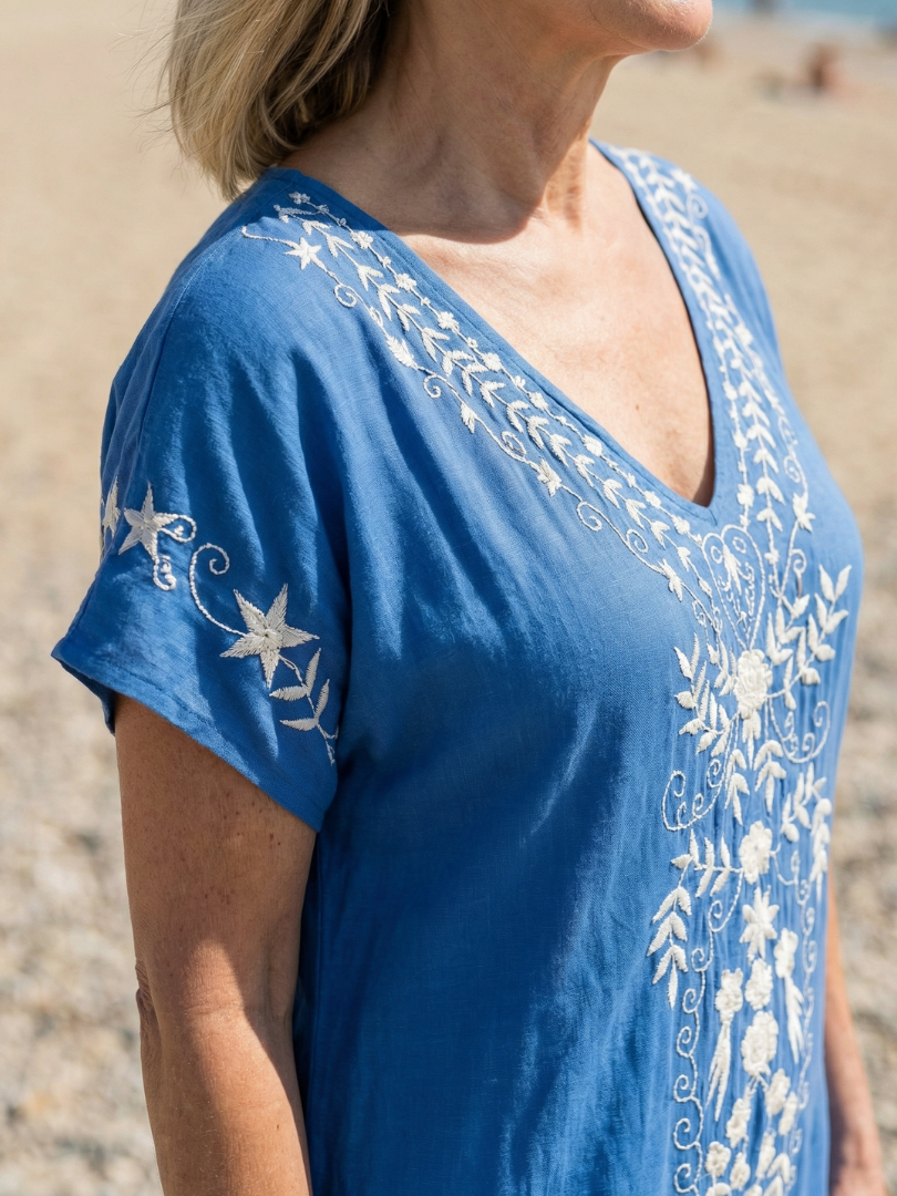 Elyra | Light Drape Midi Dress