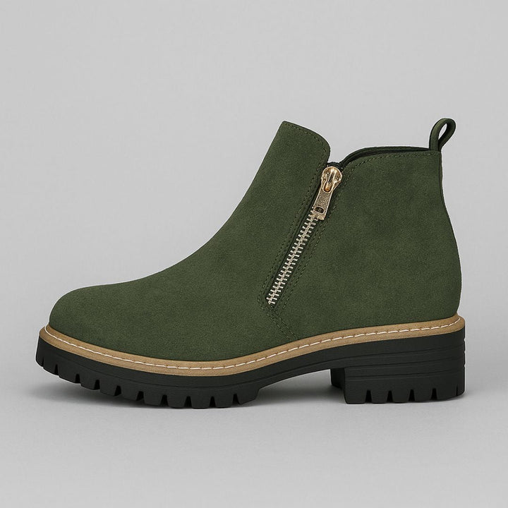 Orthopedic Comfort Boots with Side Zip for Women