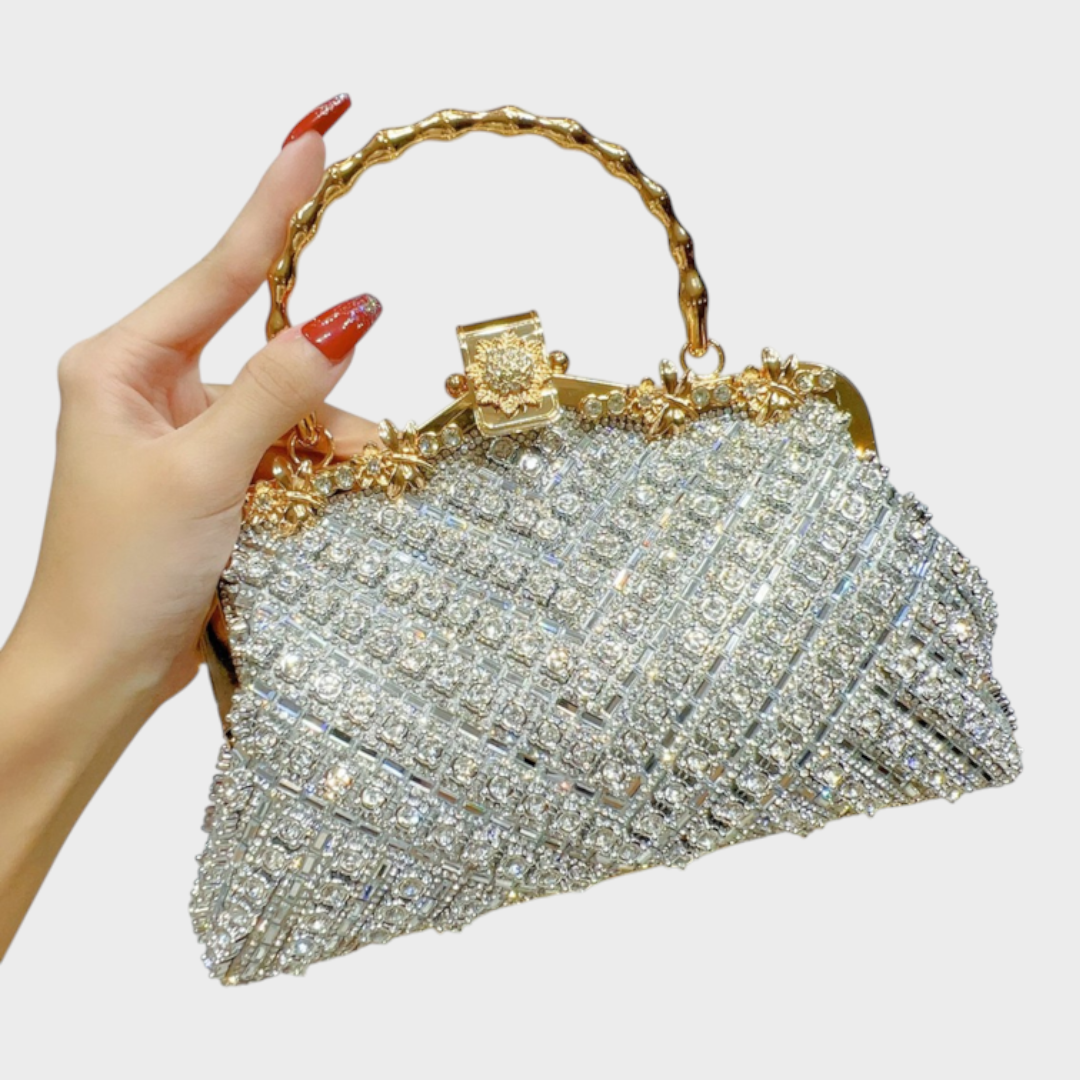 Evening Handbag in Organic Leather for Women