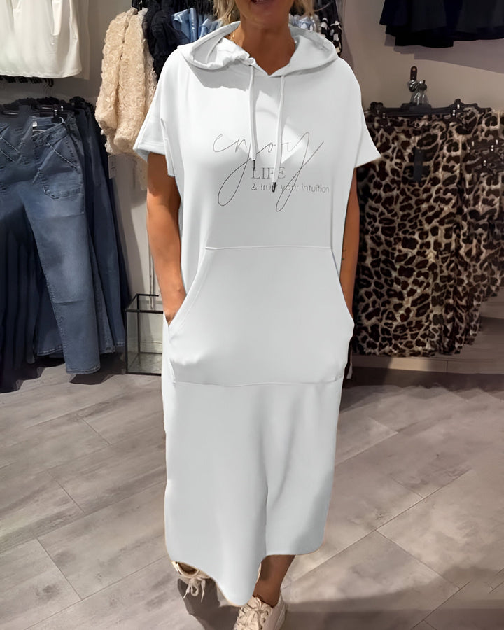 Casual Hoodie Dress for Women | Comfortable Relaxed Fit