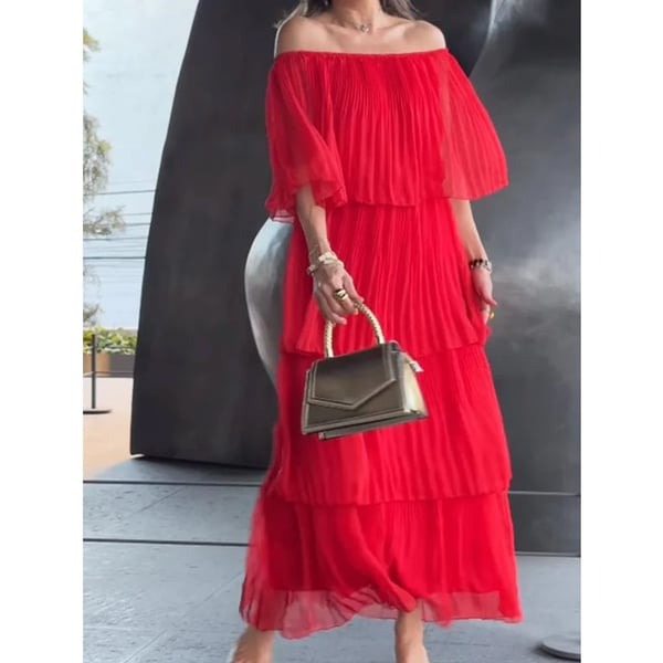 Layered Breeze Dress - Effortless Summer Style for Women