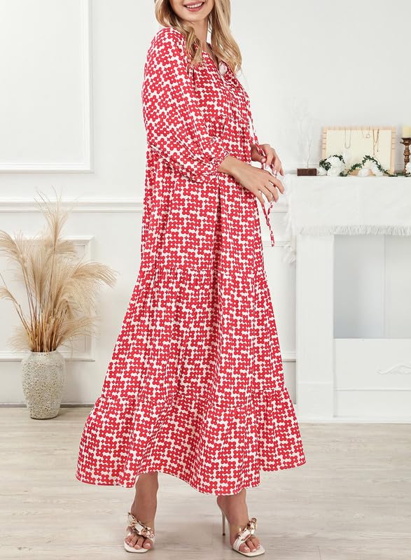 Floral Maxi Dress for Women | Boho Style Long Dress