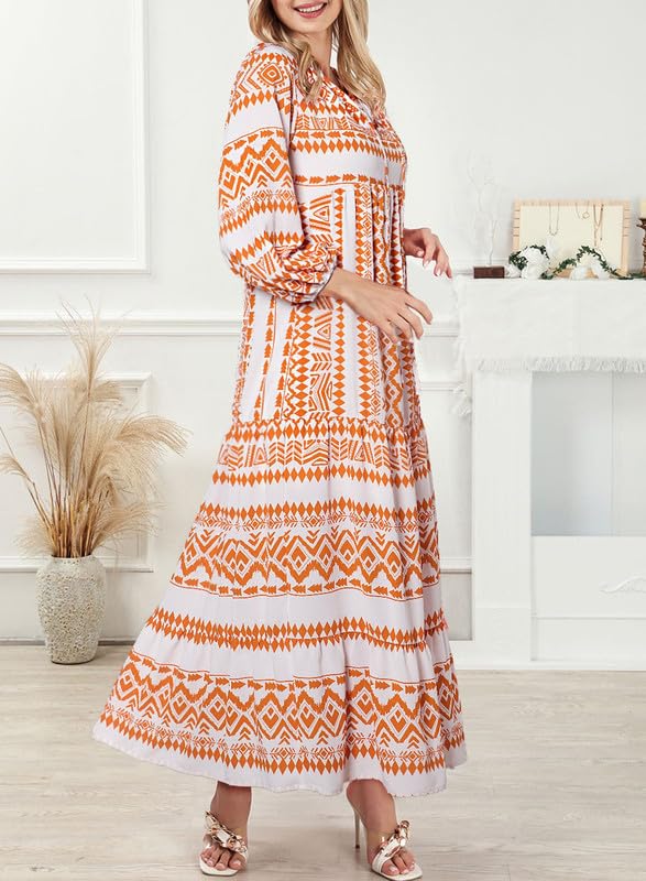 Floral Maxi Dress for Women | Boho Style Long Dress