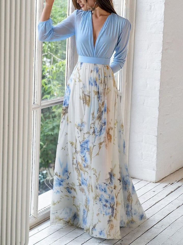 Floral Maxi Dress for Women - Elegant Summer Dress