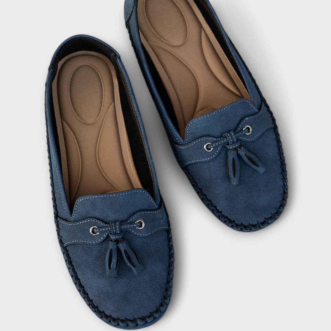 Women's Leather Loafers - Handmade Comfortable Flats