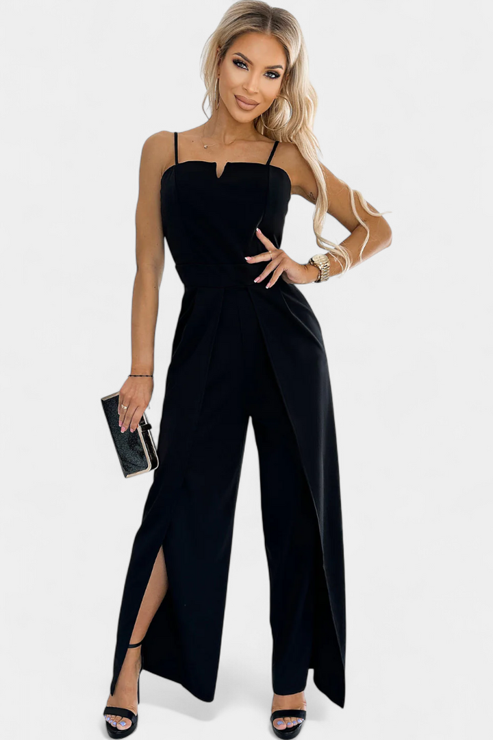 Elegant Strap Jumpsuit with Side Cutouts for Women