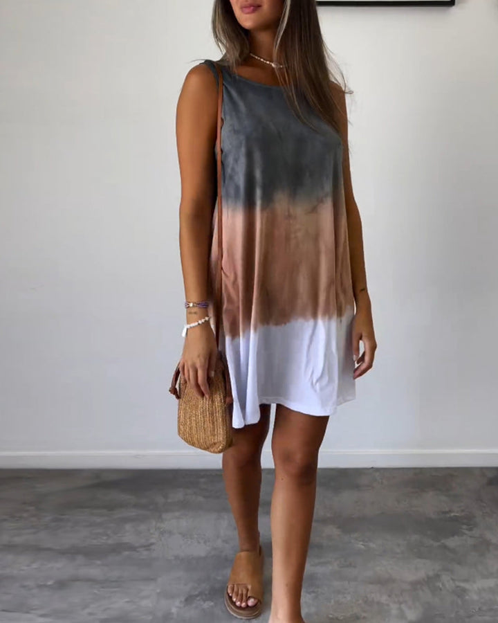 Casual Gradient Dress for Women - Effortless Everyday Style