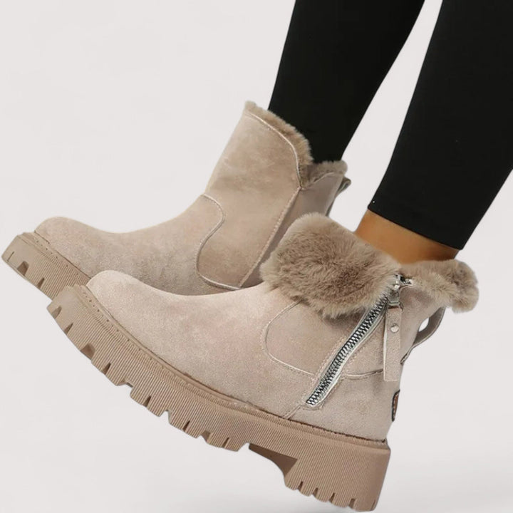 Women's Winter Boots - Warm Lined Non-Slip Comfort Boots