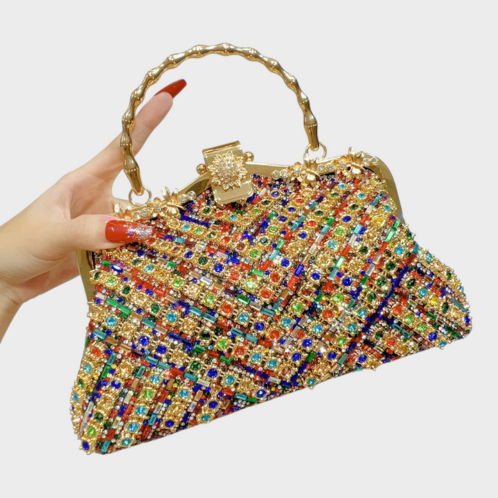 Evening Handbag in Organic Leather for Women
