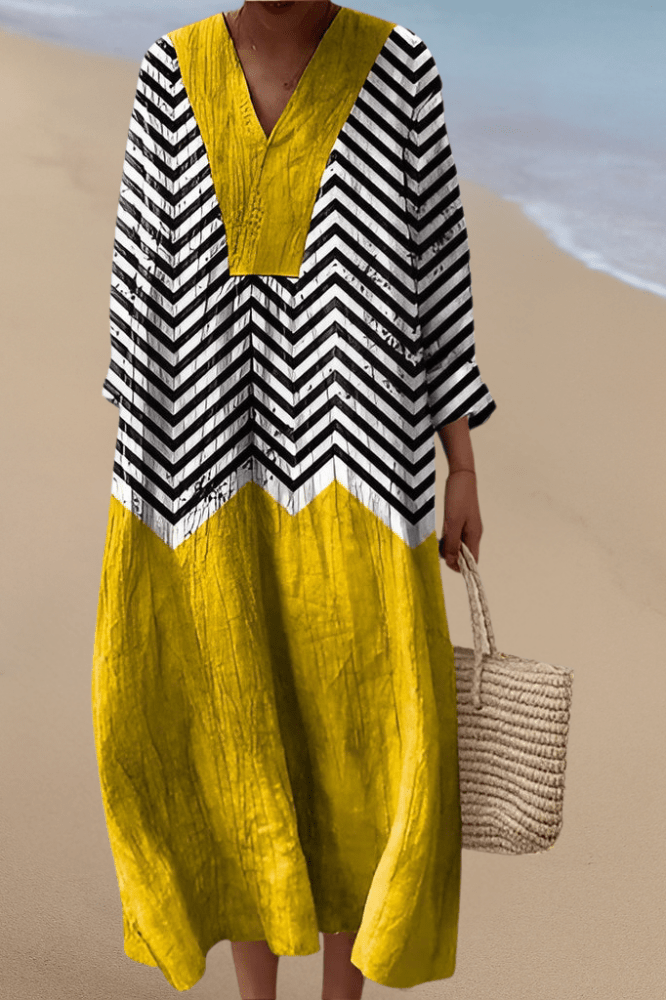 Melody Dress | Relaxed Fit Print Dress for Women