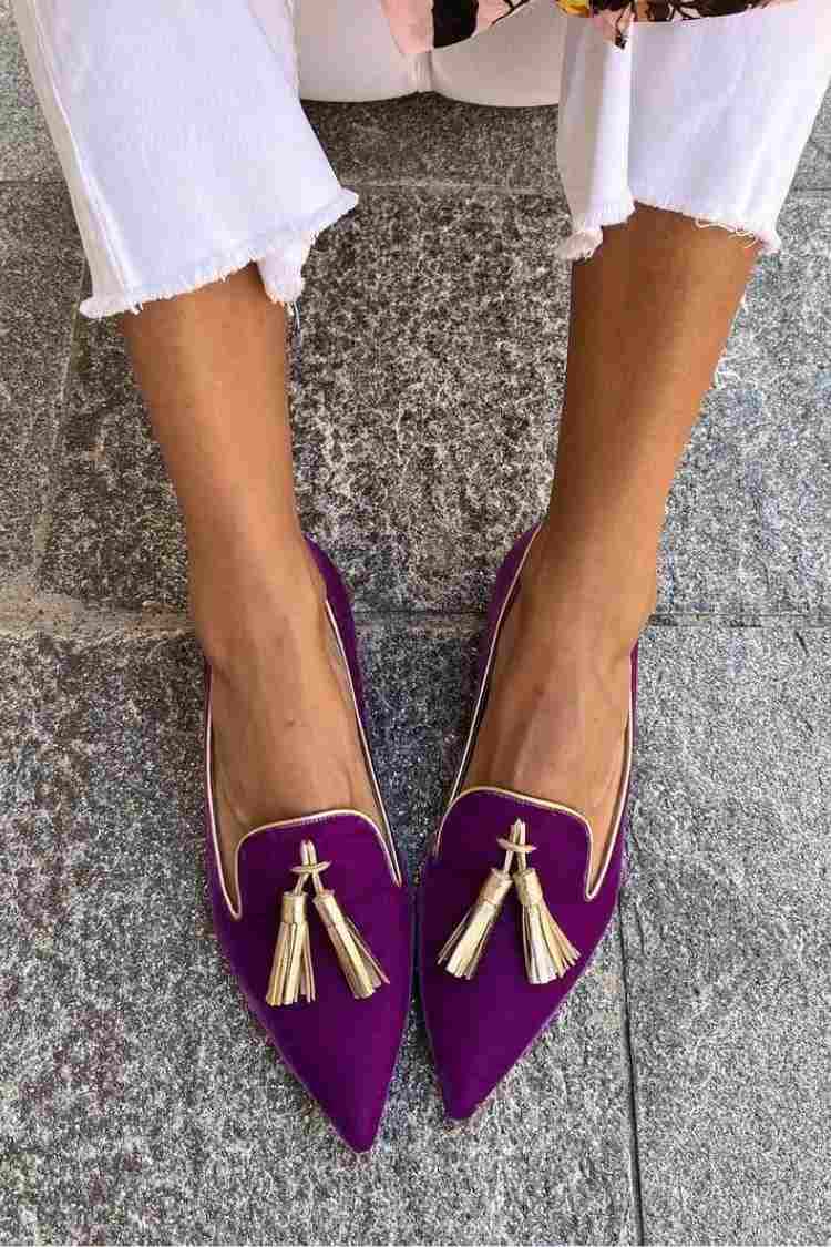 Tassel Loafers for Women | Classic Slip On Flats