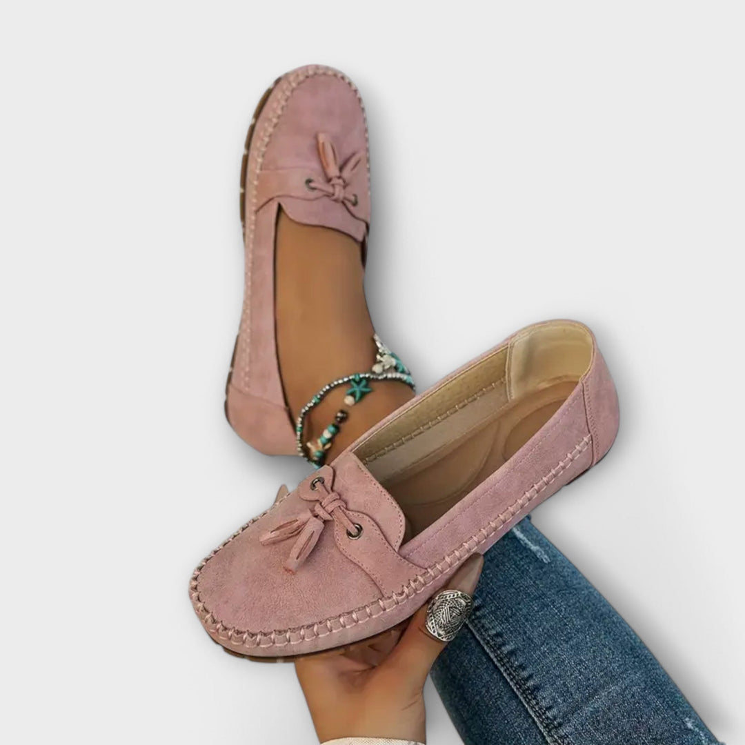 Women's Leather Loafers - Handmade Comfortable Flats