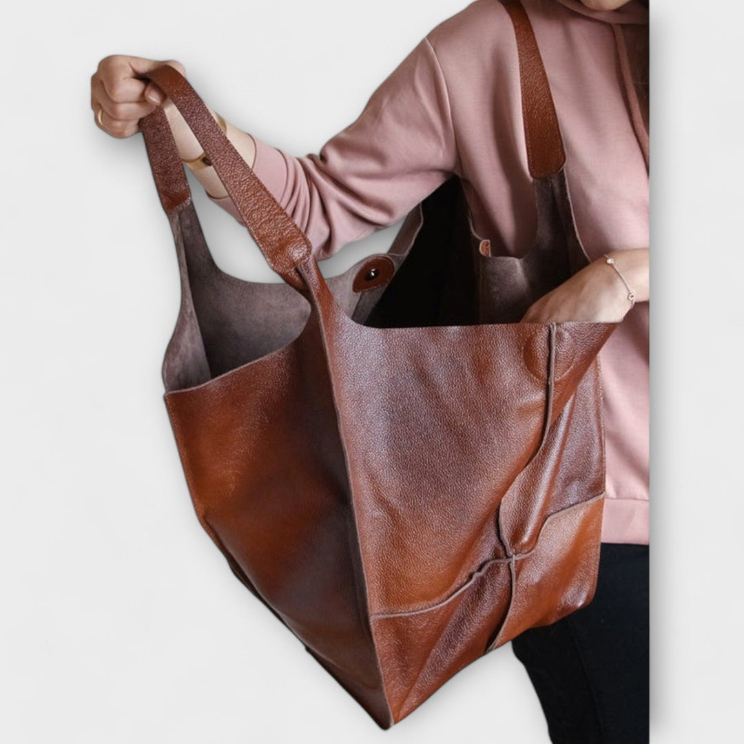 Oversized Shoulder Bag for Women - Elegant Weekend Travel Tote