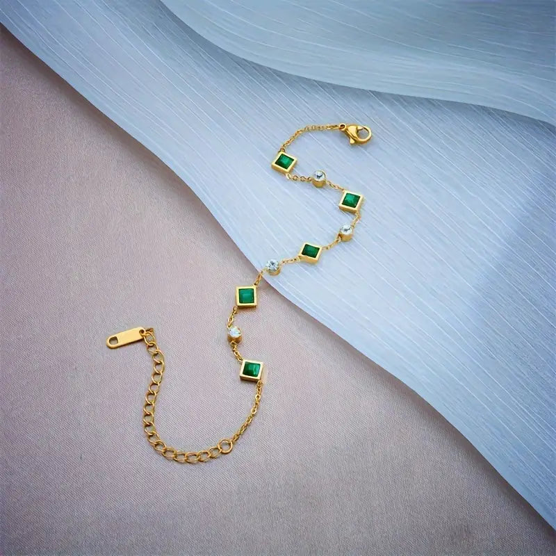 Gold Chain Bracelet - Delicate Layering Jewelry for Women