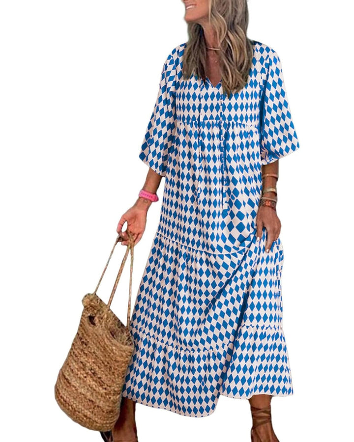 Floral Maxi Dress for Women | Boho Style Long Dress