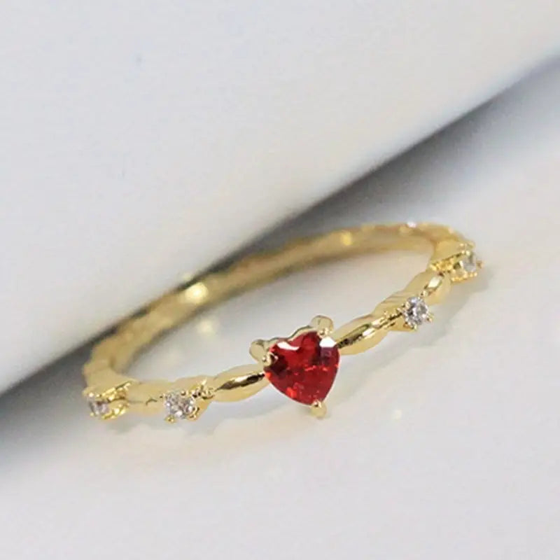 White Gold Ring - Elegant Stackable Band for Everyday Luxury