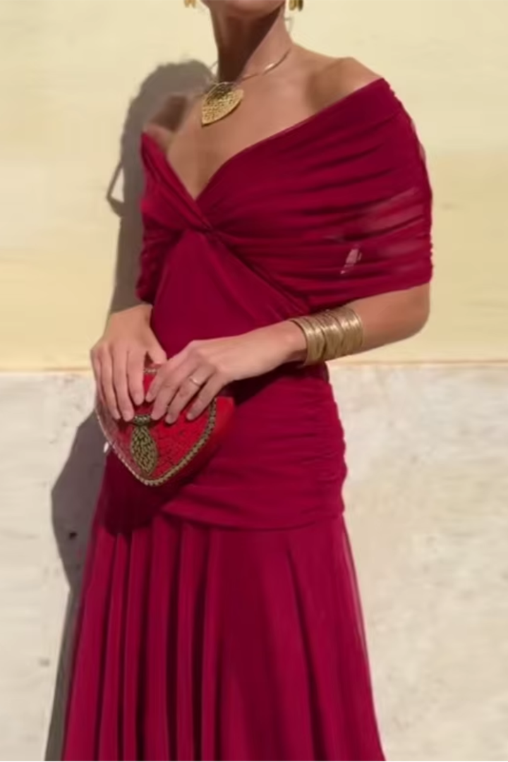 Elegant Maxi Dress for Women - Floor Length Party Dress