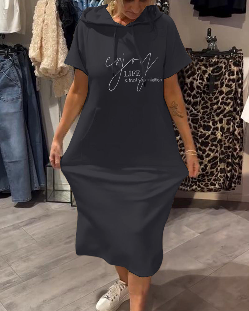 Casual Hoodie Dress for Women | Comfortable Relaxed Fit
