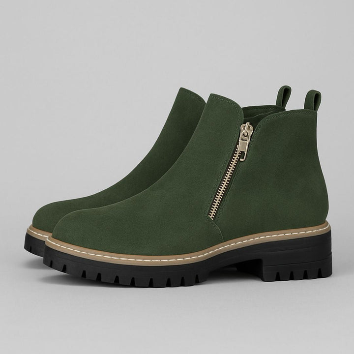 Orthopedic Comfort Boots with Side Zip for Women